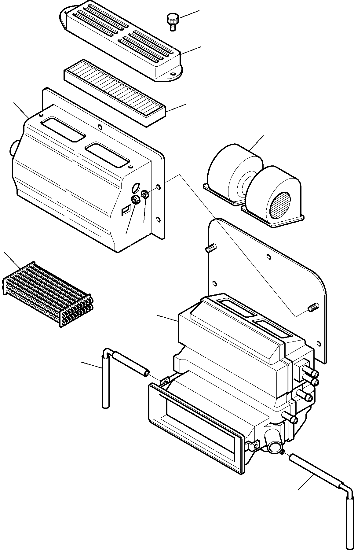 COOLER, ASSY. 22E-979-1600 KOMATSU