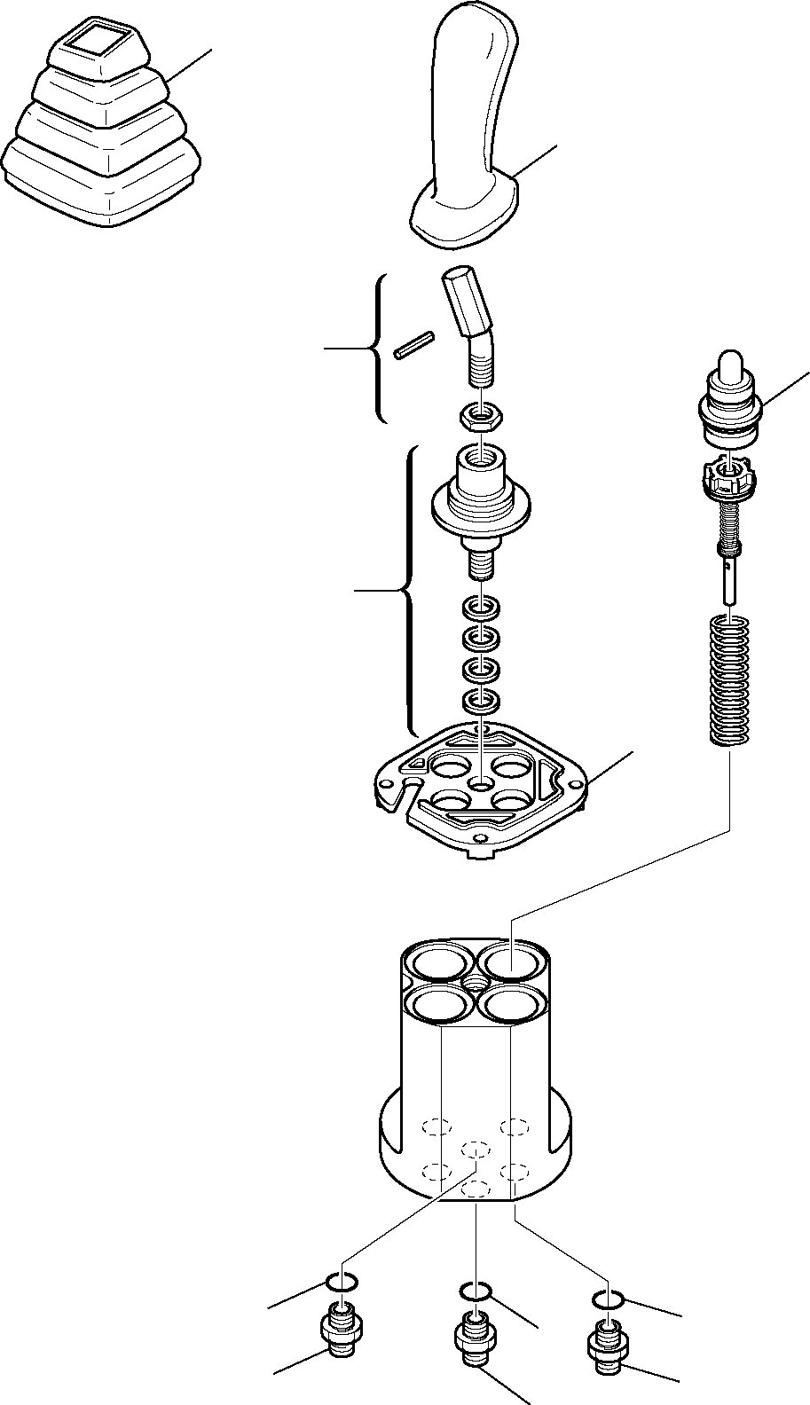 PISTON, ASSY. 844200638 KOMATSU