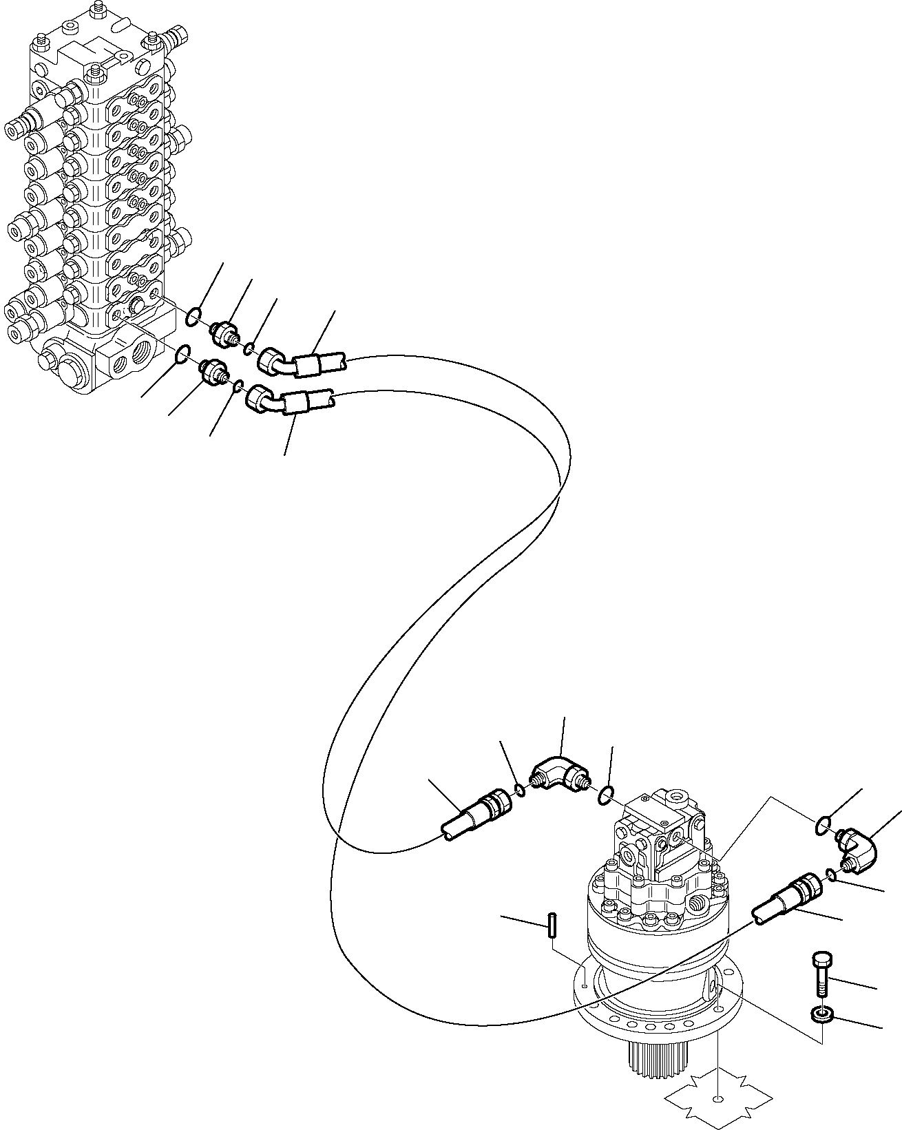 Палец 21D-09-84480 KOMATSU