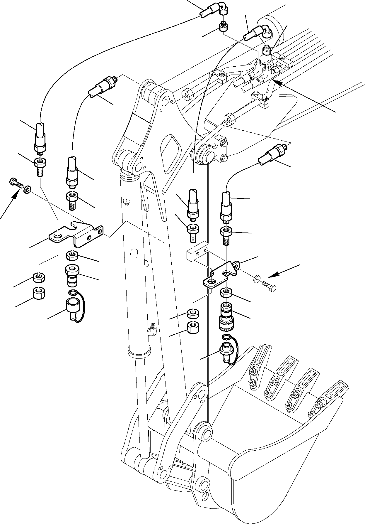 Соединительный штуцер 500359753 KOMATSU