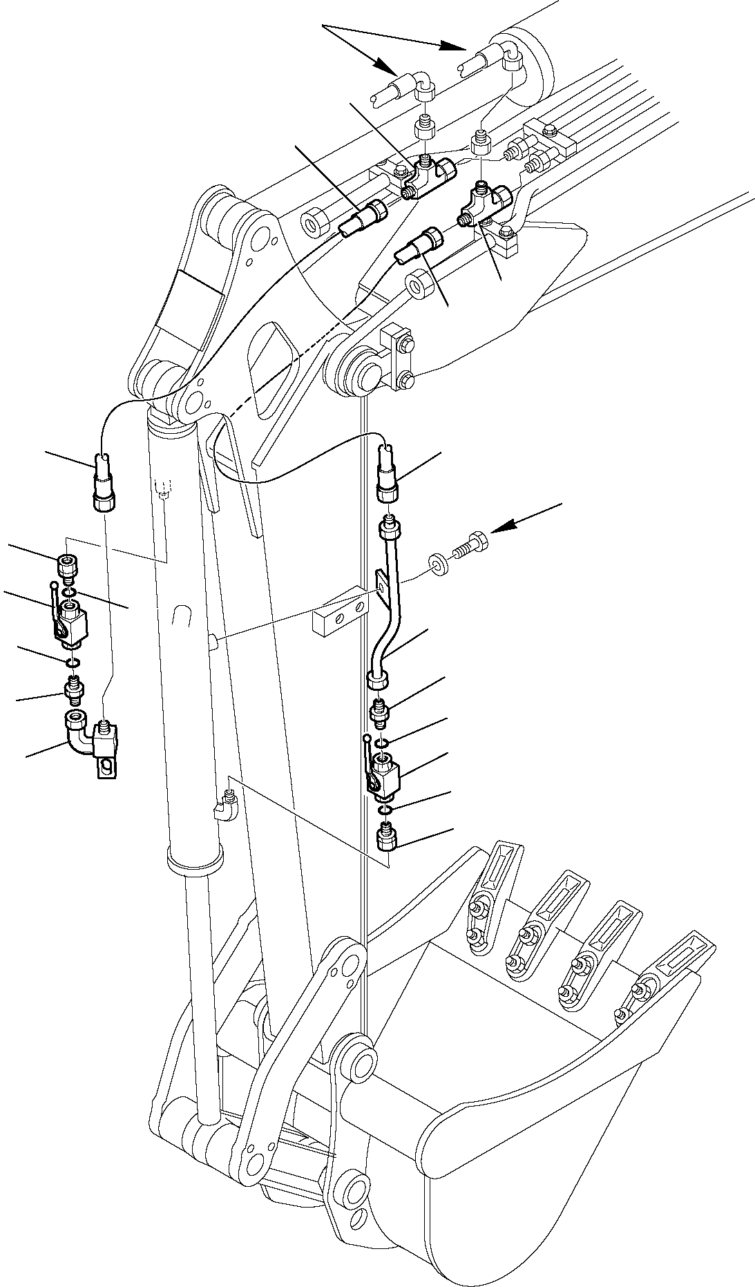 Шланг 392377053 KOMATSU