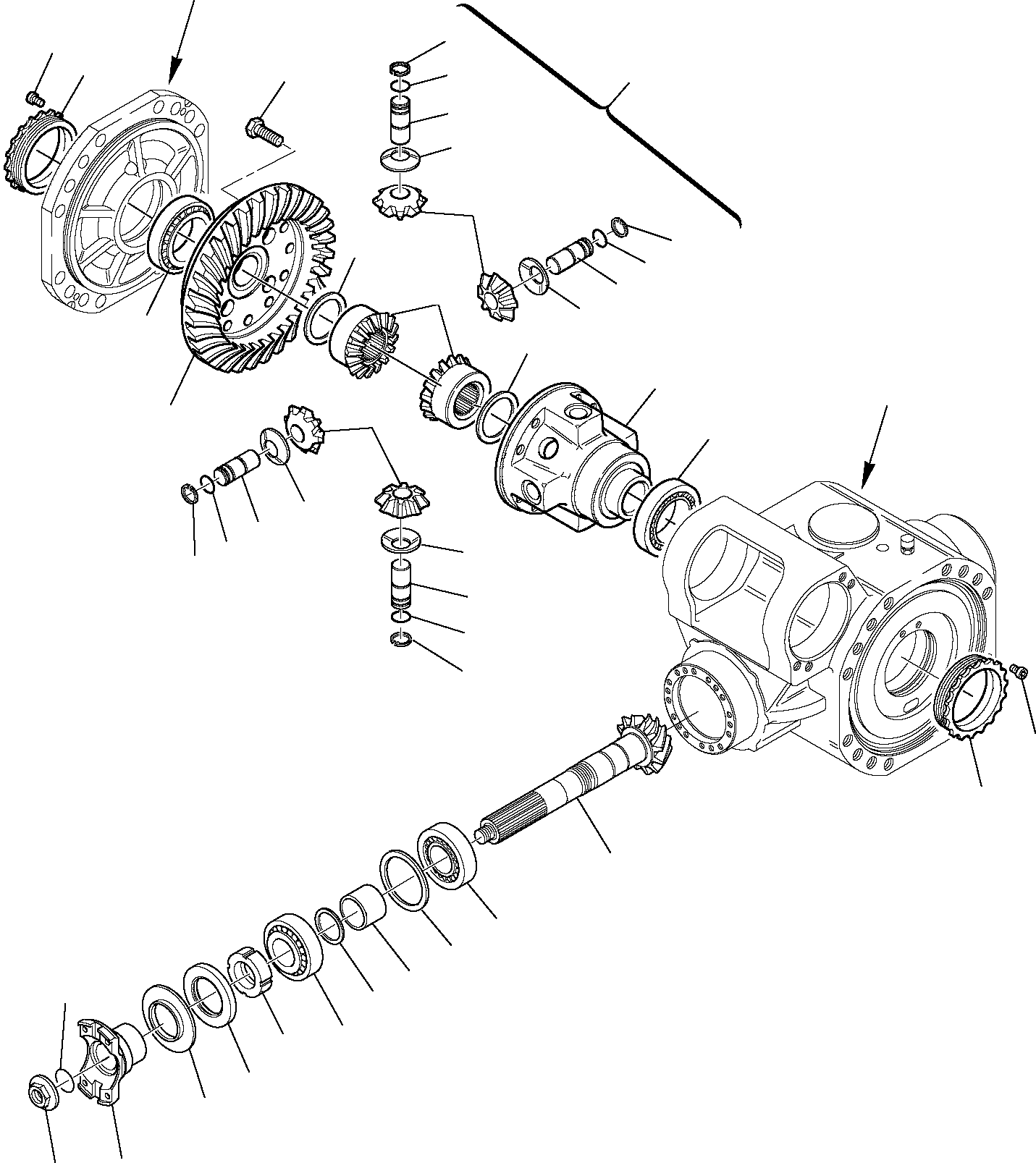 BEVEL GEAR 22E-23-12460 KOMATSU