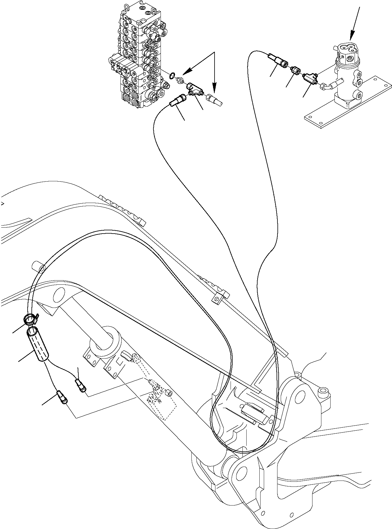 Шланг 392363091 KOMATSU