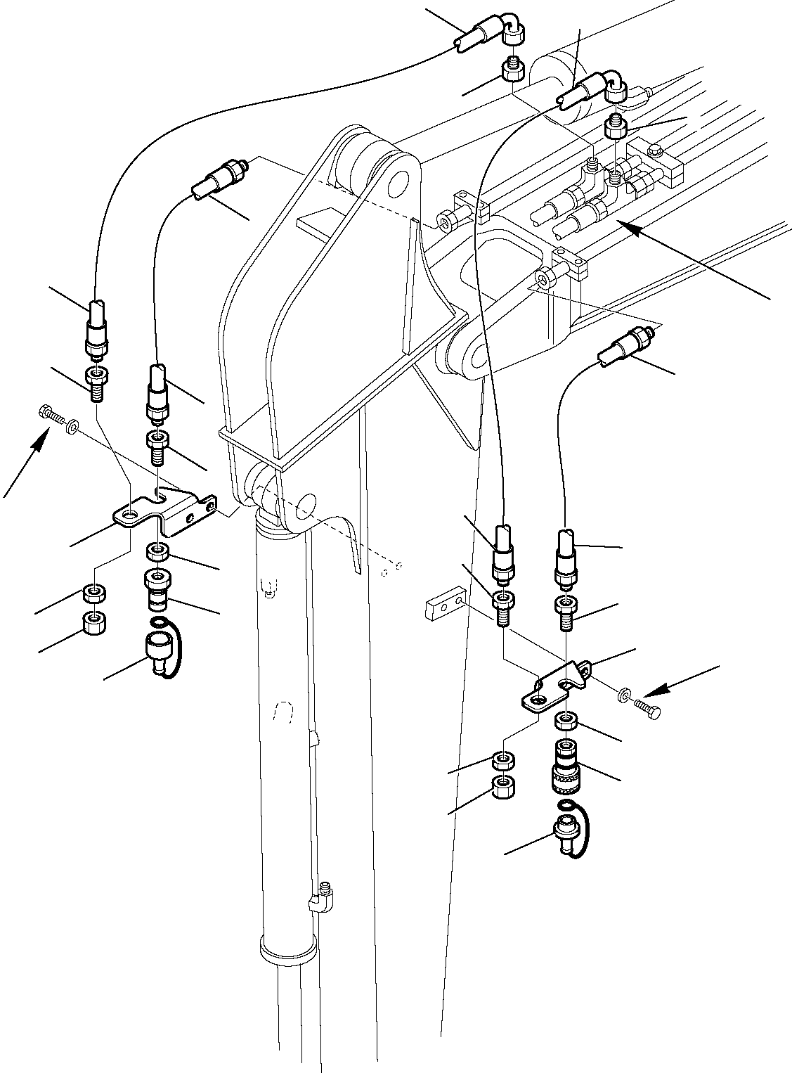 Соединительный штуцер 500359310 KOMATSU