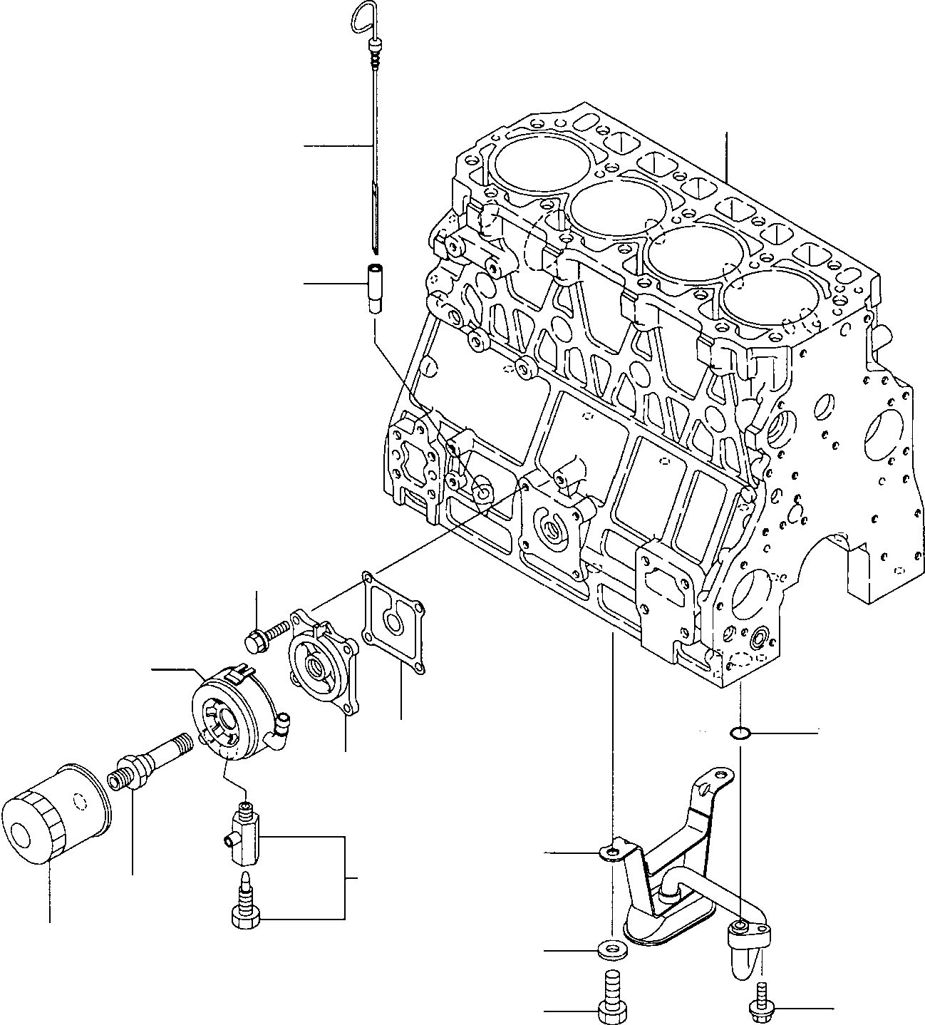 PIPE, ASSY. YM123900-35004 KOMATSU