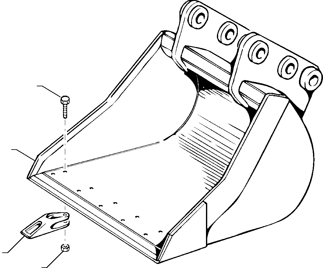 гайка UE0000053 KOMATSU