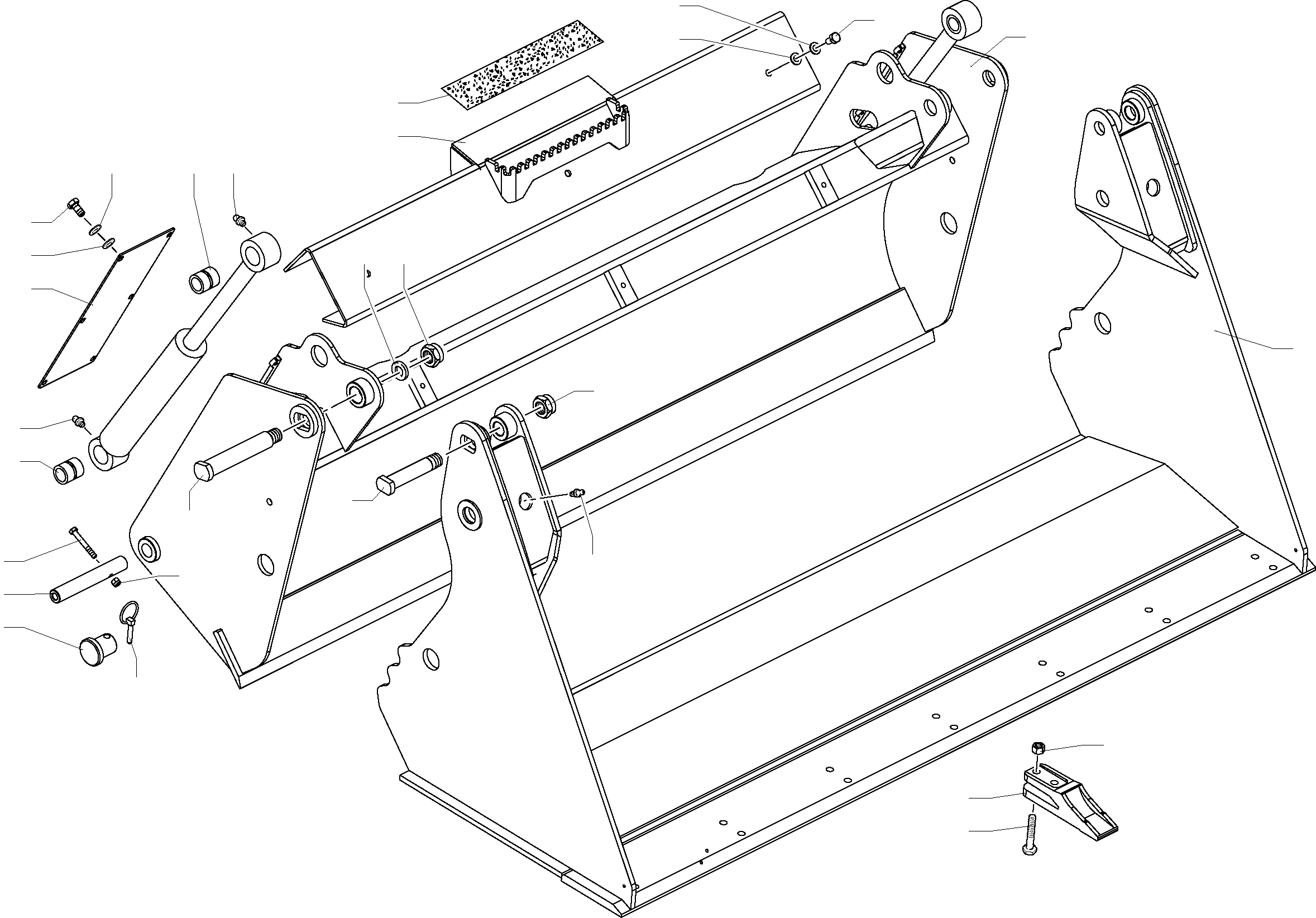 NUT, STOP UE0000064 KOMATSU
