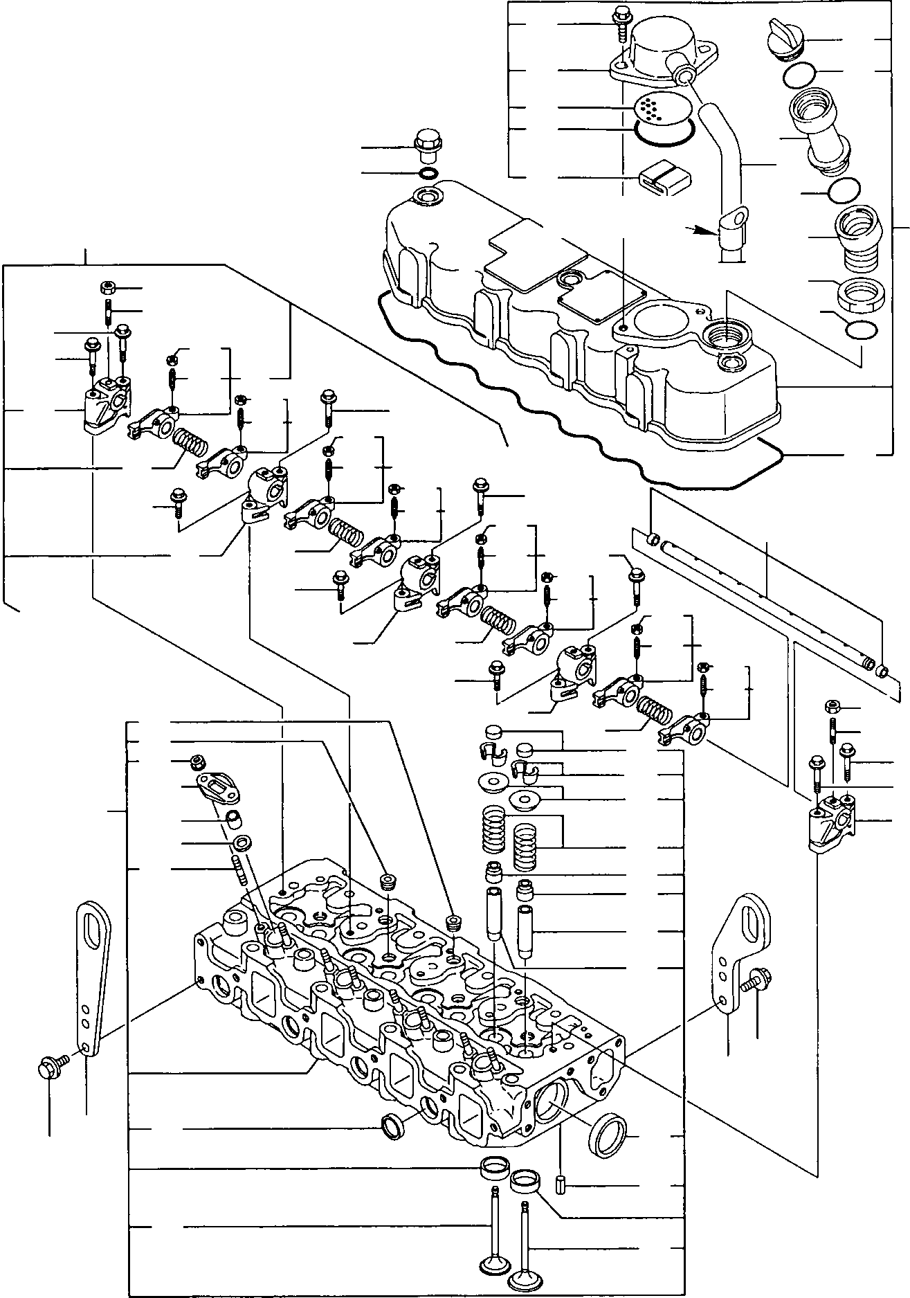 ENGINE, ASSY. 37B-01-11201 KOMATSU