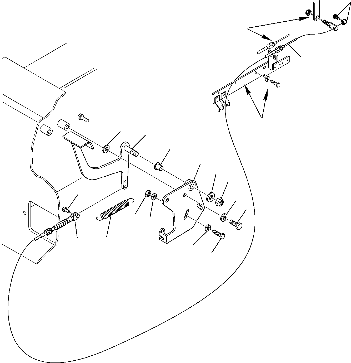 Педаль 37A-43-12112 KOMATSU