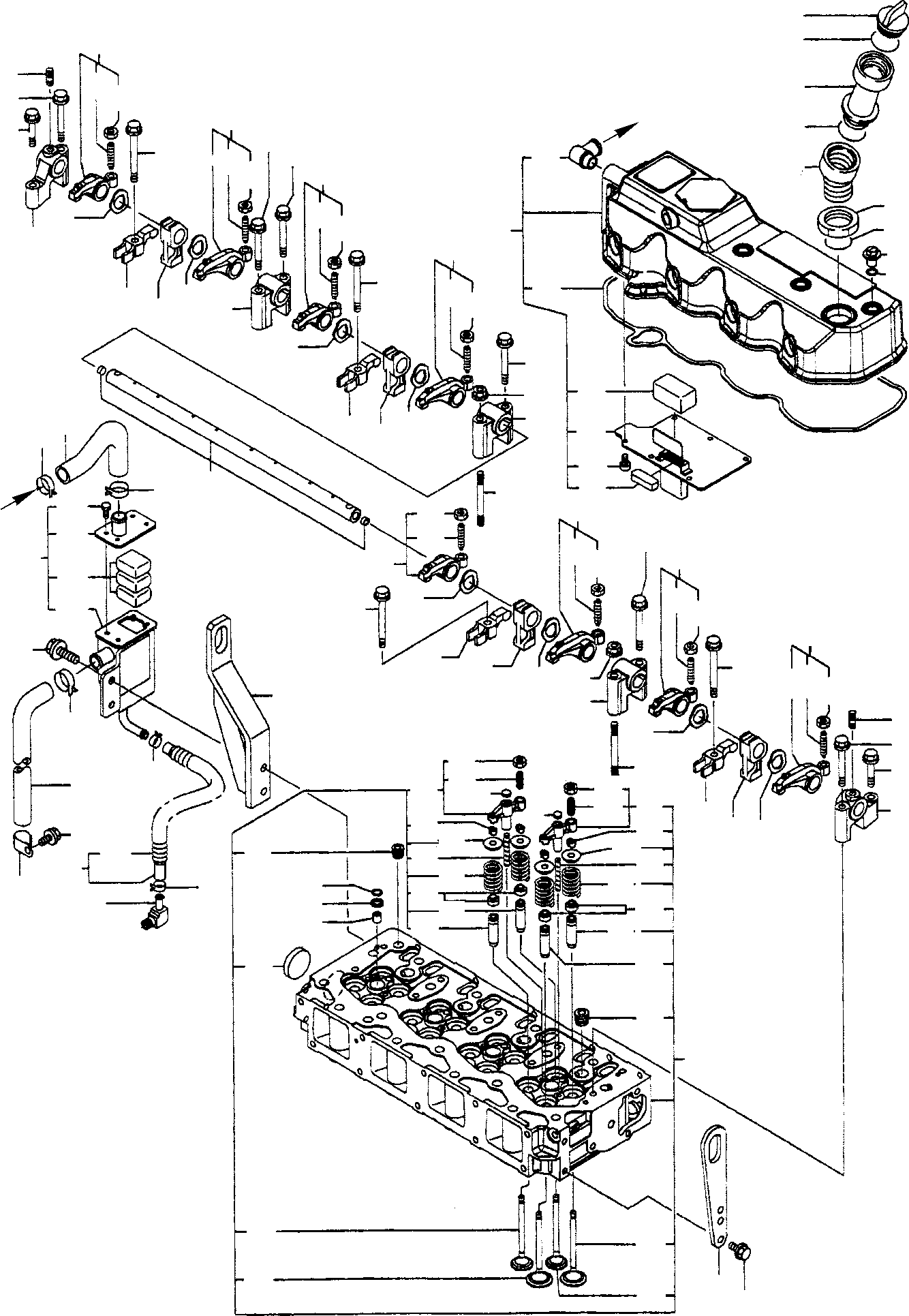 ENGINE, ASSEMBLY 37C-01-11201 KOMATSU