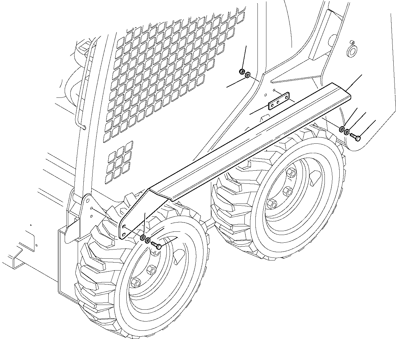 Пластина 37A-54-13430 KOMATSU