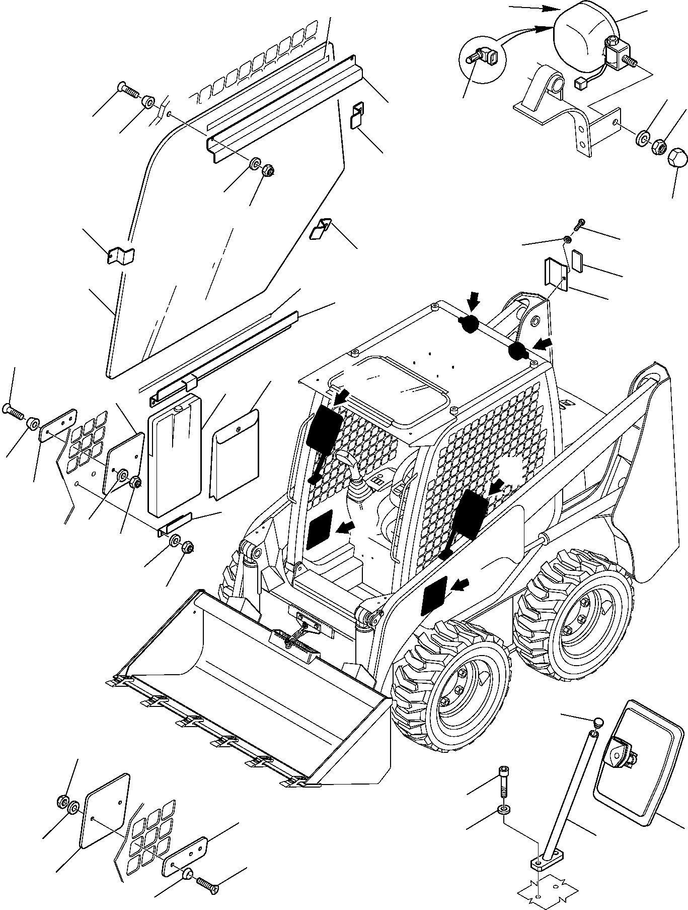 Опора 37C-06-11660 KOMATSU