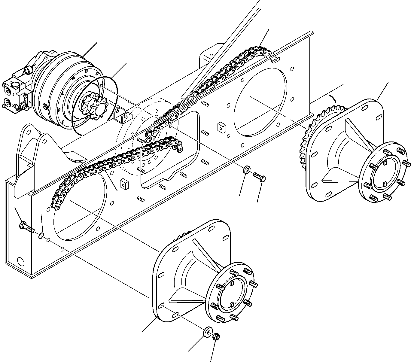 TRACK LINK, ASSY. 37A-22-11210 KOMATSU