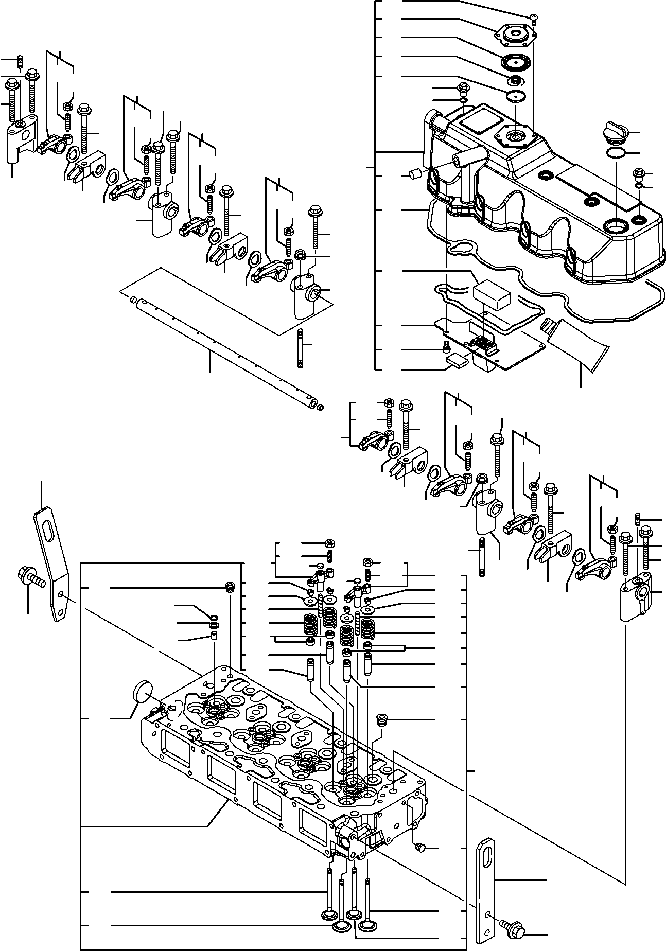 ENGINE, ASSY. 21D-01-11301 KOMATSU