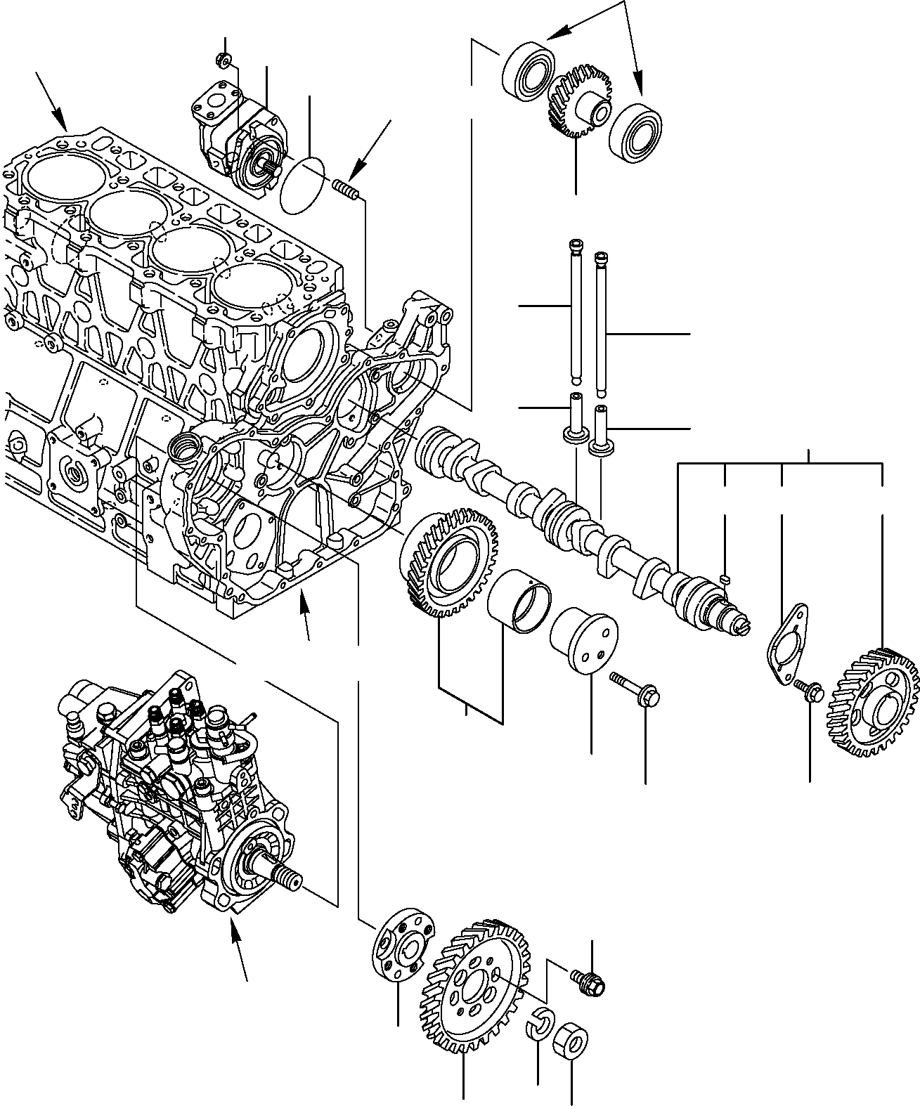 CRANKSHAFT, ASSY. YM123907-14590 KOMATSU