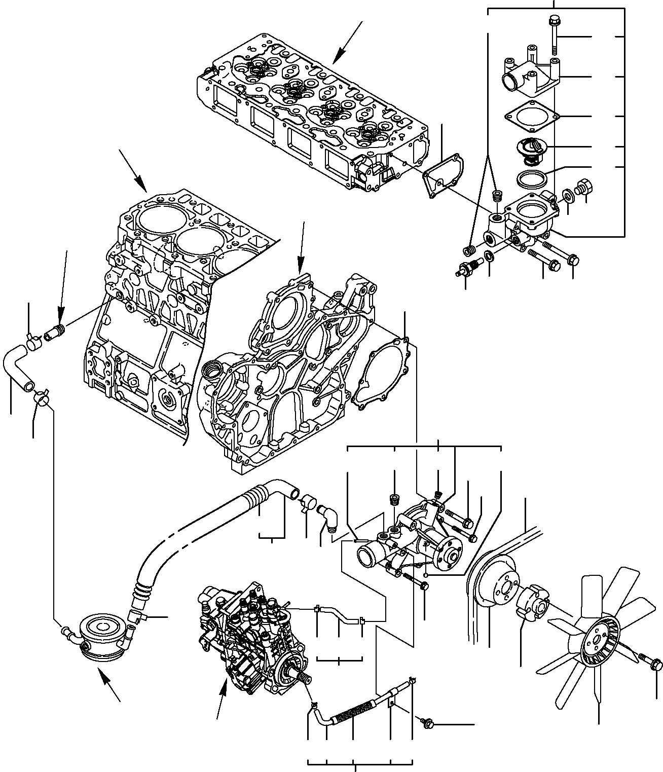 Проставка YM123900-44761 KOMATSU