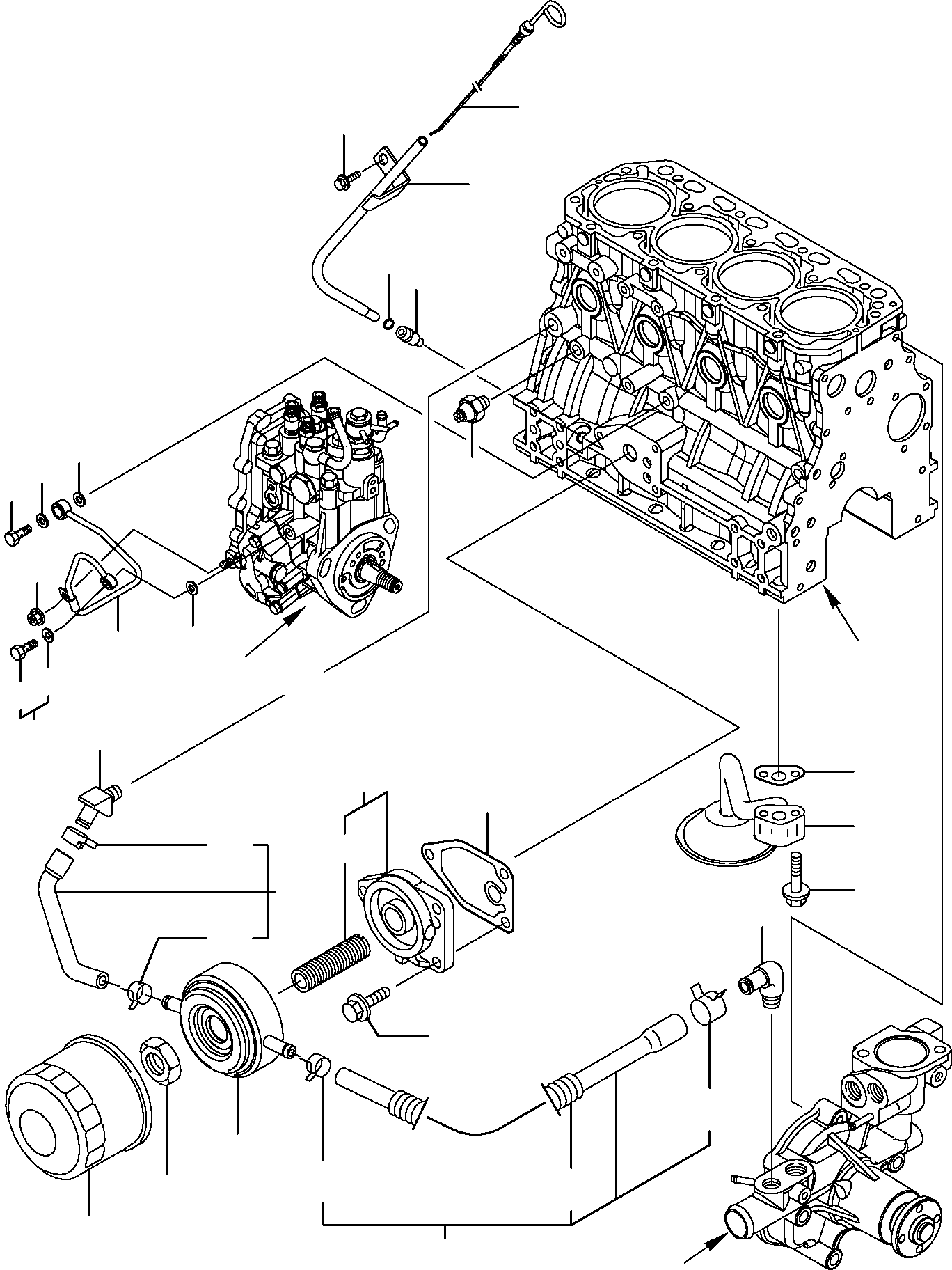 GUIDE, DIPSTICK YM119802-34860 KOMATSU