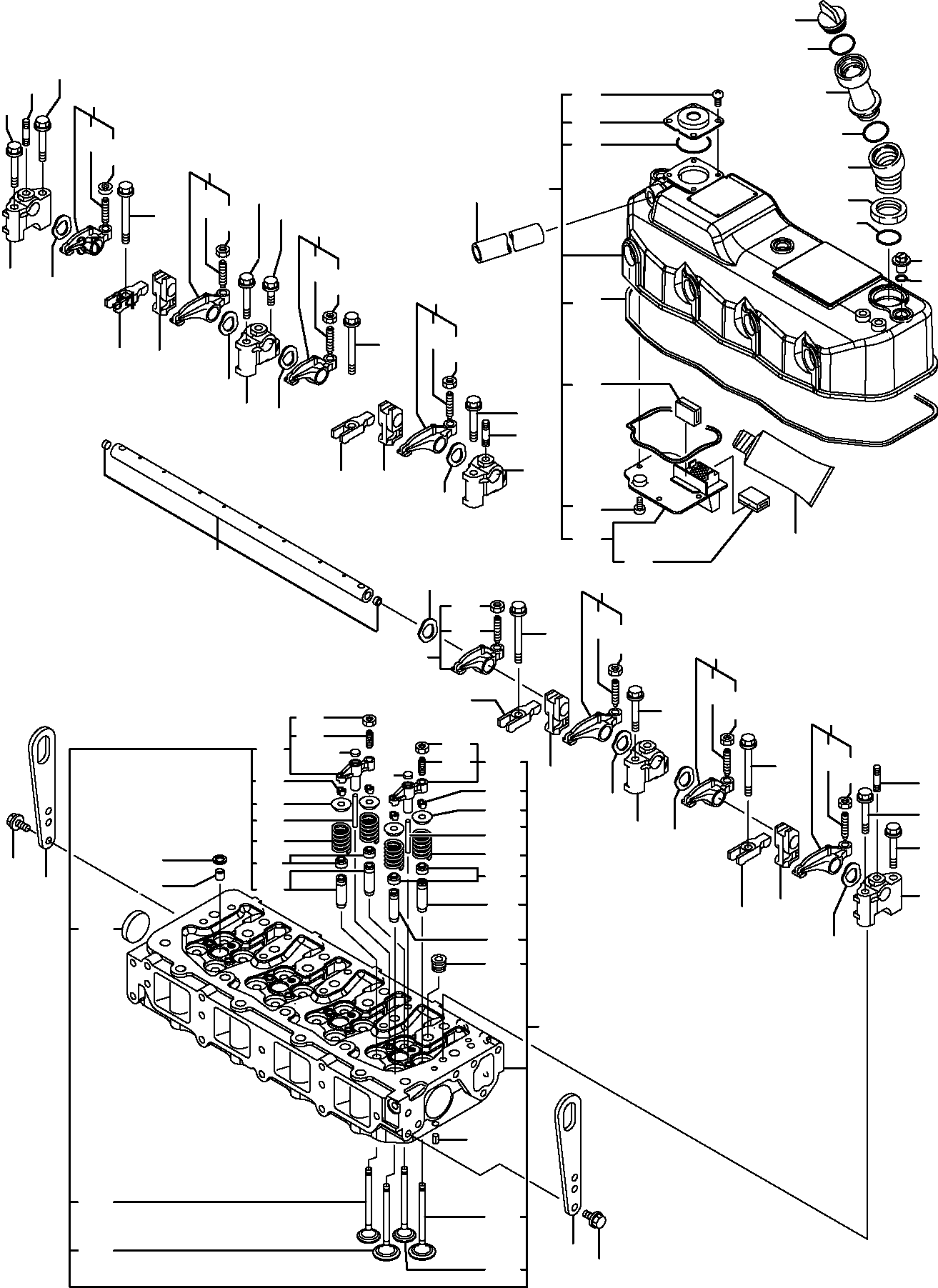ENGINE, ASSEMBLY 37B-01-11202 KOMATSU