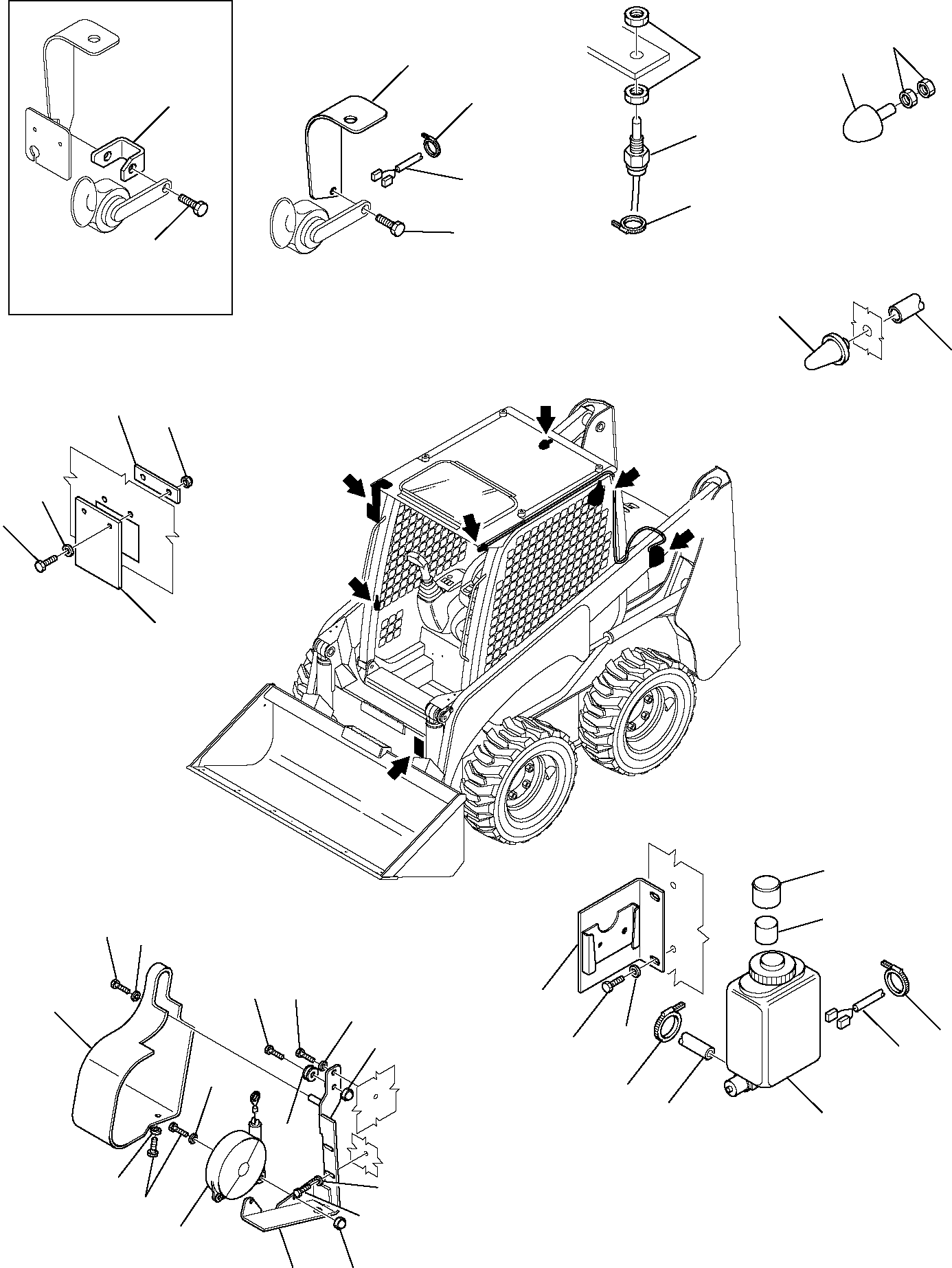 Выключатель 37A-54-16290 KOMATSU