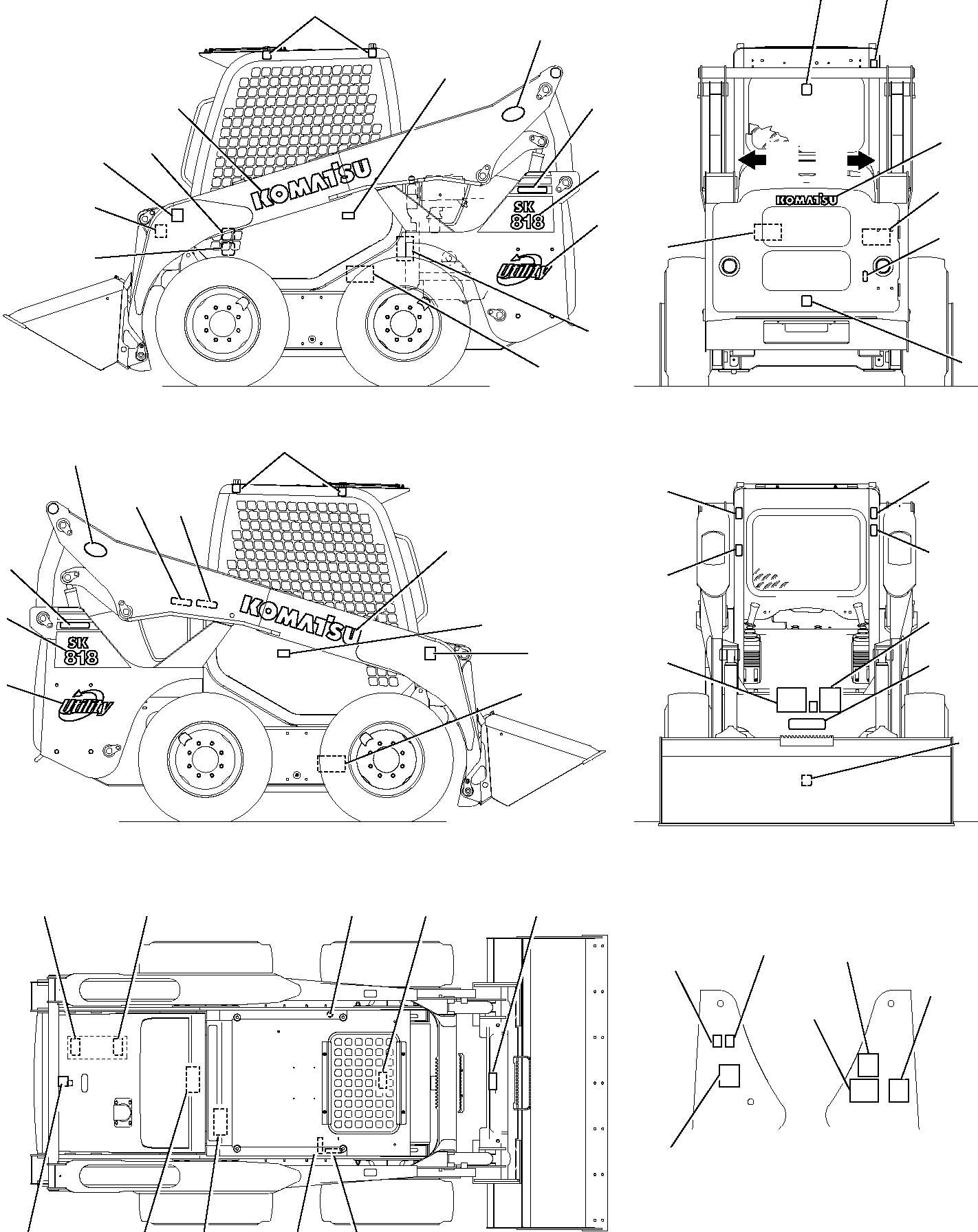 PLATE, SUPER HIGH FLOW 37A-98-11311 KOMATSU