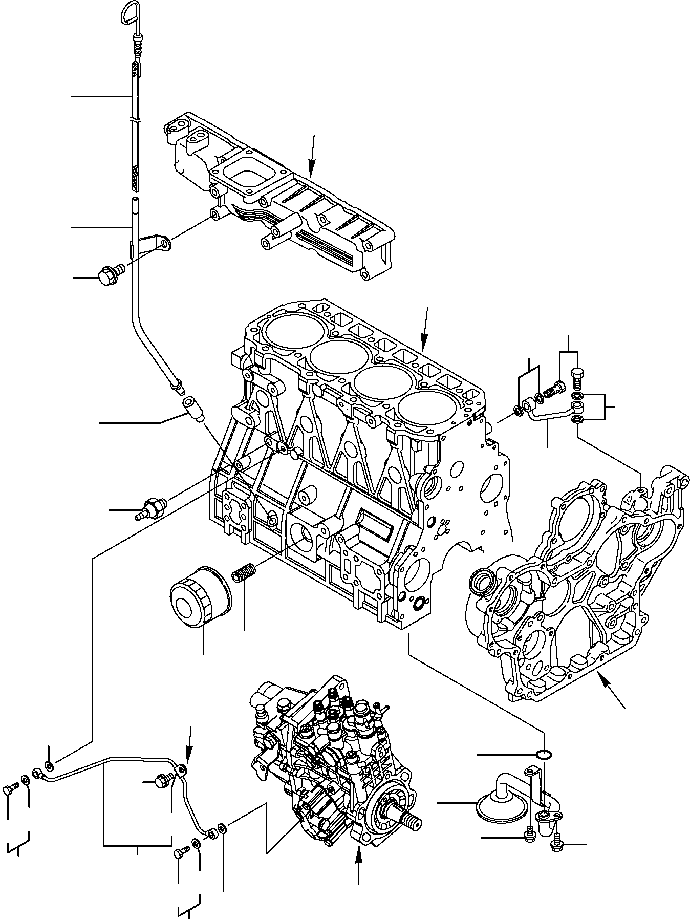 GUIDE, DIPSTICK YM129940-34840 KOMATSU