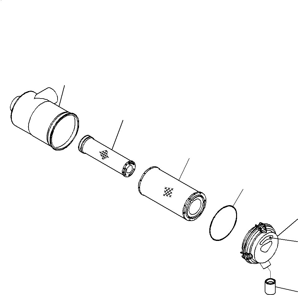 Корпус 6737-81-7410 KOMATSU