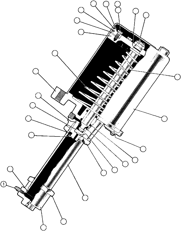 NOTE: (1) INCLUDED IN RK2073 REPAIR RK2073 KOMATSU