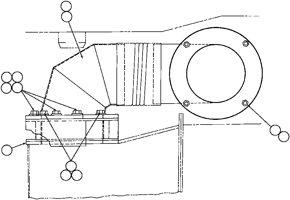 SEAL, PIVOT EXHAUST PB5897 KOMATSU