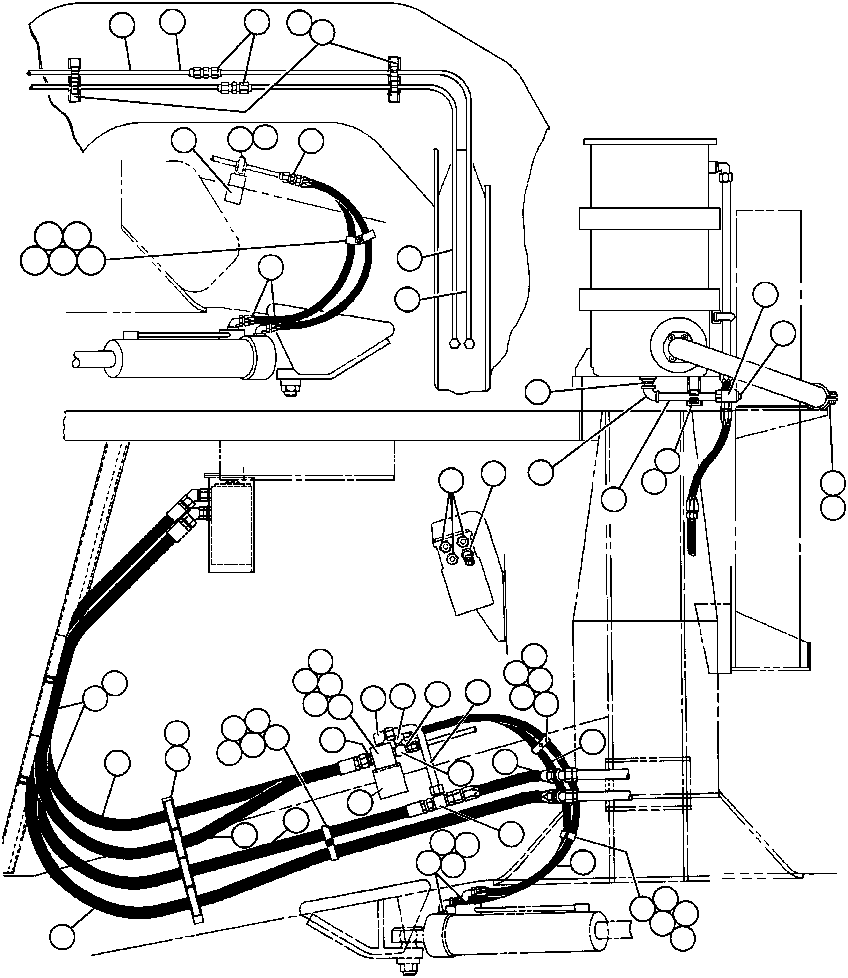 Длинный ниппель TF2264 KOMATSU