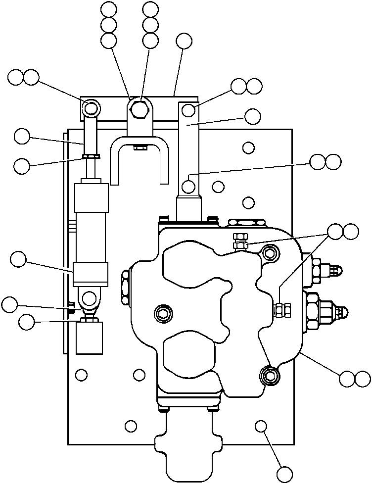 AIR CYLINDER PB4460 KOMATSU