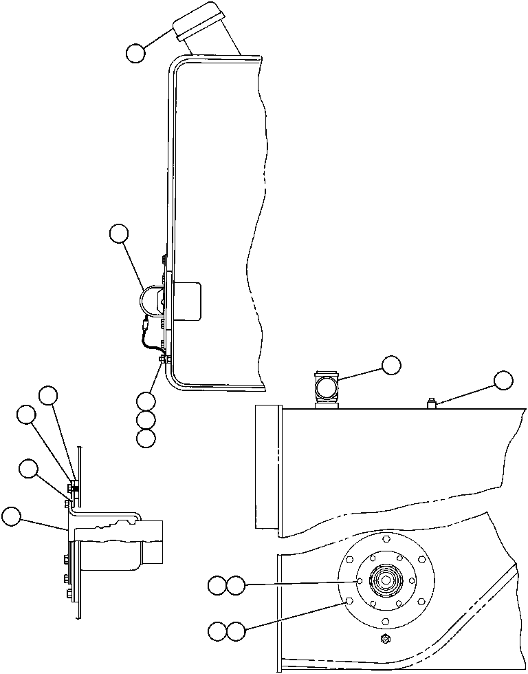 Винт с головкой - 3/8" - 16NC X 3/4" TH2638 KOMATSU