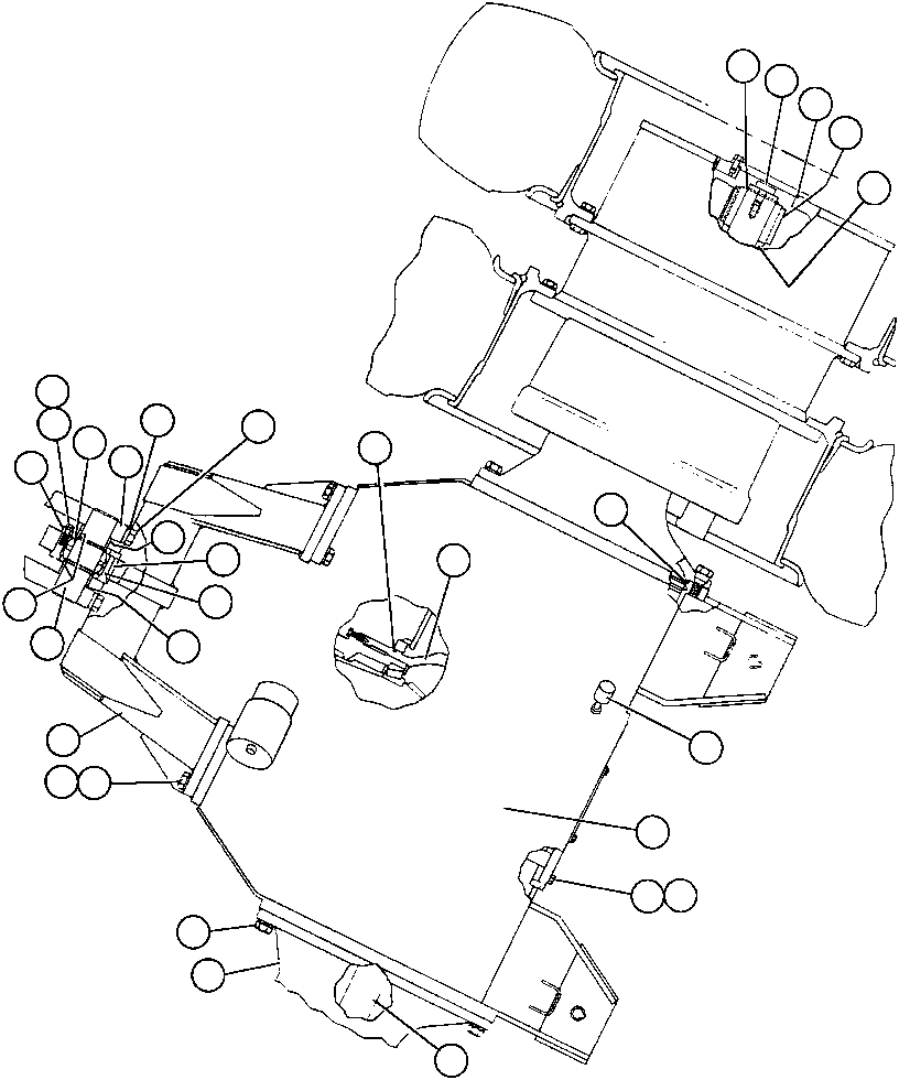 PLANETARY ASSM - L.H. (SEE FIG. 15256) EB9078 KOMATSU