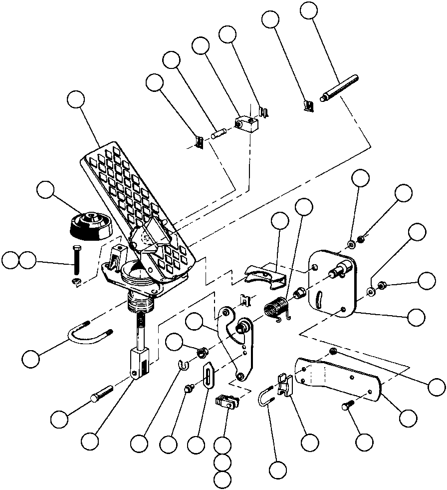 BRACKET, CABLE & SUPPORT VE2240 KOMATSU