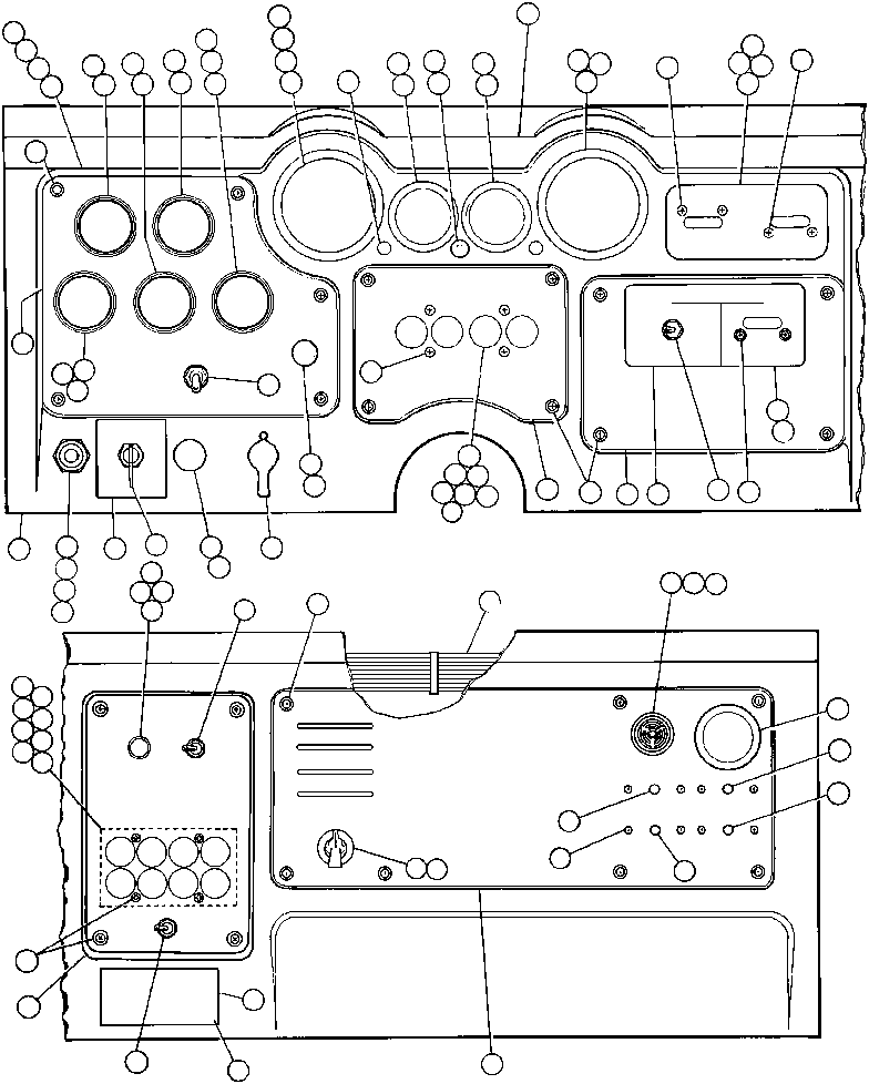 Кнопочный выключатель PB4282 KOMATSU