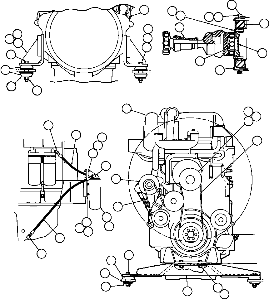 Цапфа EB1370 KOMATSU