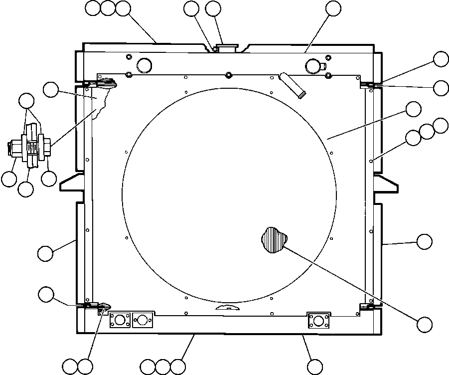 GASKET, TOP VE4192 KOMATSU