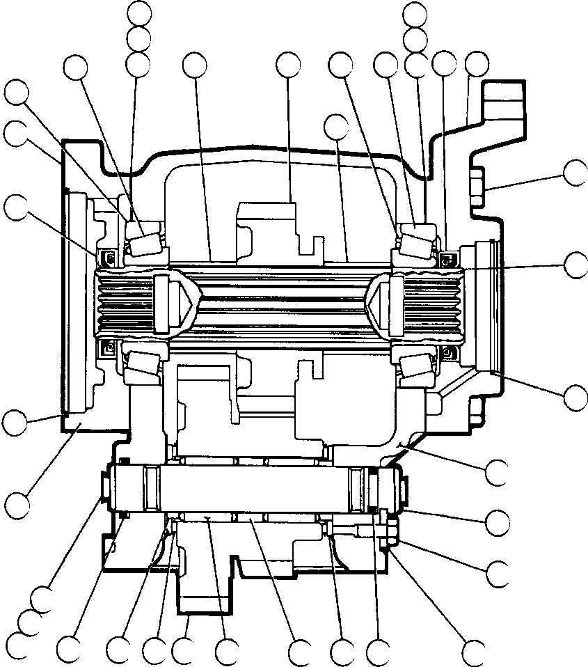 NEEDLE, BEARING VS0666 KOMATSU
