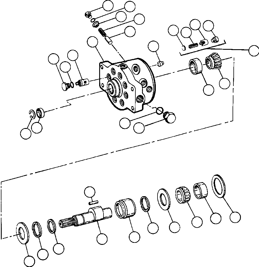 сливная пробка VE2136 KOMATSU