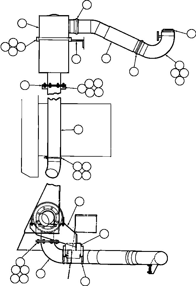 Глушитель SP6855 KOMATSU