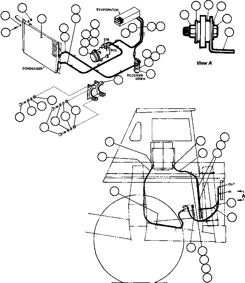Шланг HA6281 KOMATSU