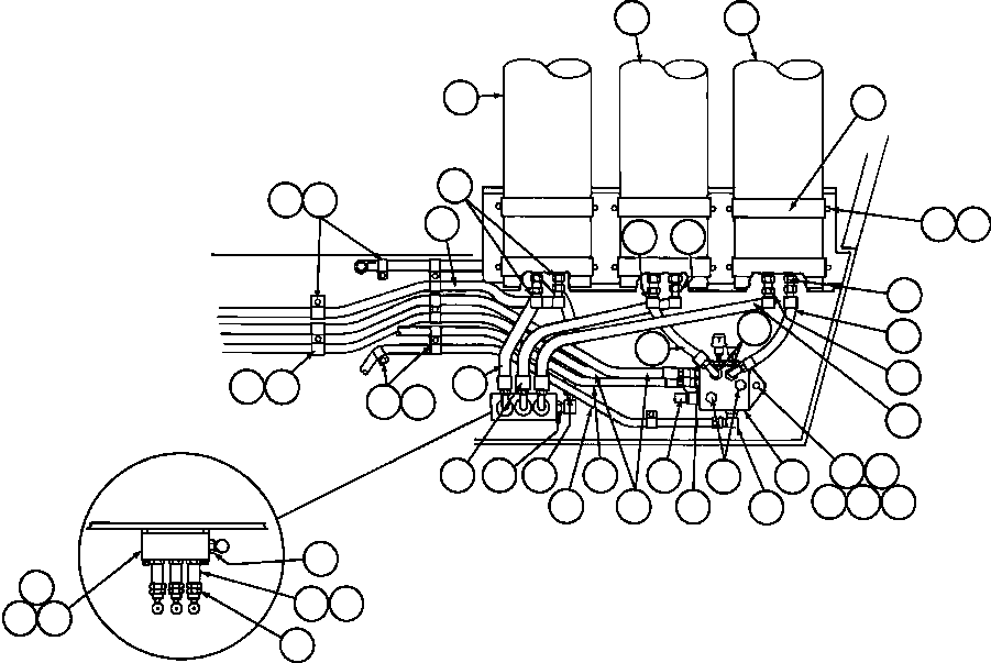 Шланг HA6357 KOMATSU