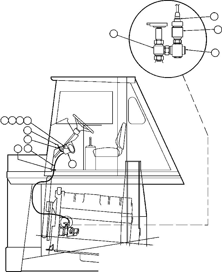 HOLDER, FUSE VZ3095 KOMATSU