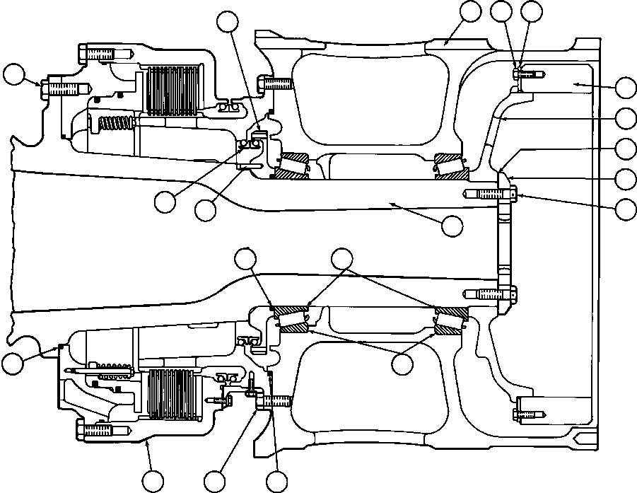 WET DISC BRAKE ASSM (SEE INDEX) EB3042 KOMATSU