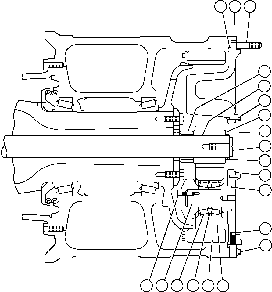 PIN, PLANETARY CARRIER EB4819 KOMATSU