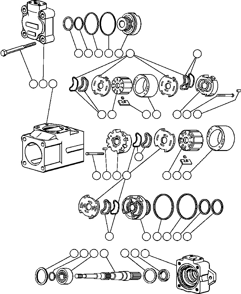 (2) INCLUDED IN VE6318 CARTRIDGE KIT. VE6318 KOMATSU