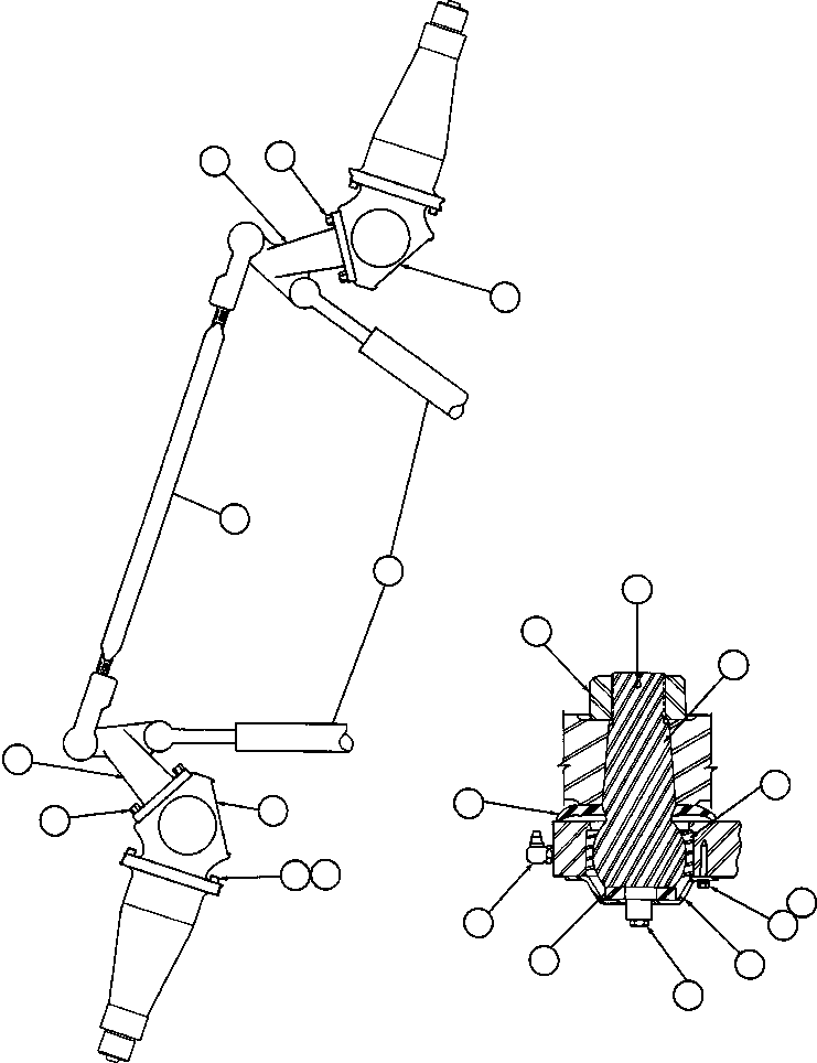 STUD, BALL EB4620 KOMATSU