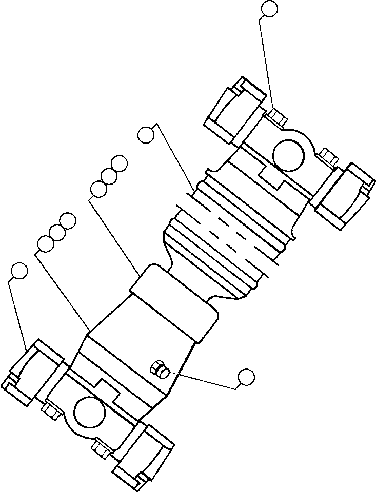SPIDER/BEARING VE8331 KOMATSU