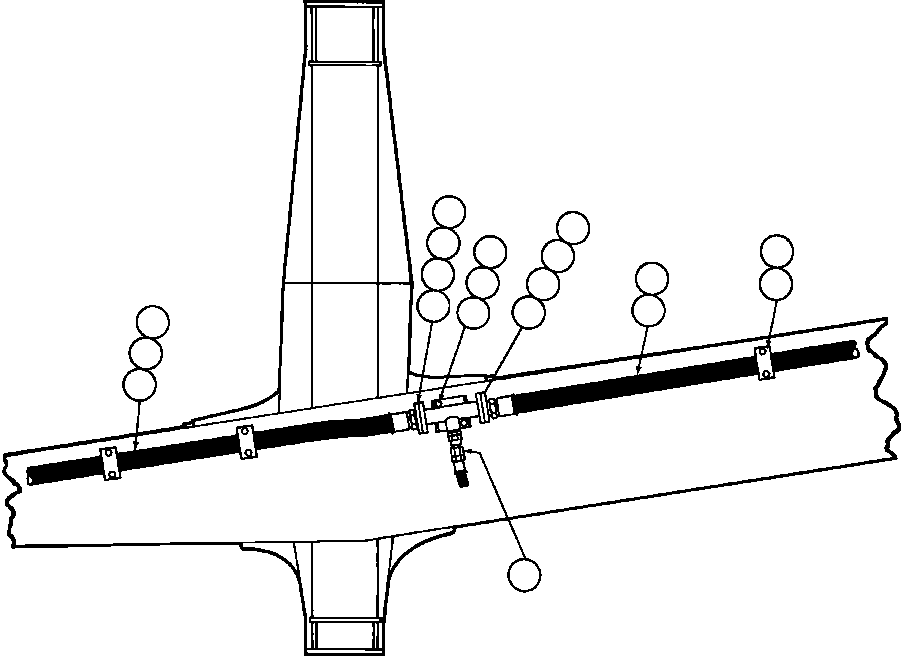 Шланг HA6538 KOMATSU