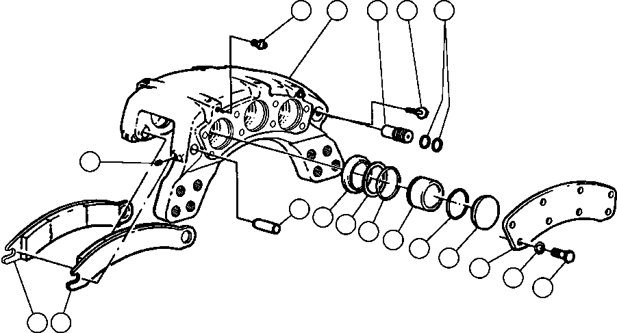 (2) INCLUDED IN AK7435 LINING KIT. AK7435 KOMATSU