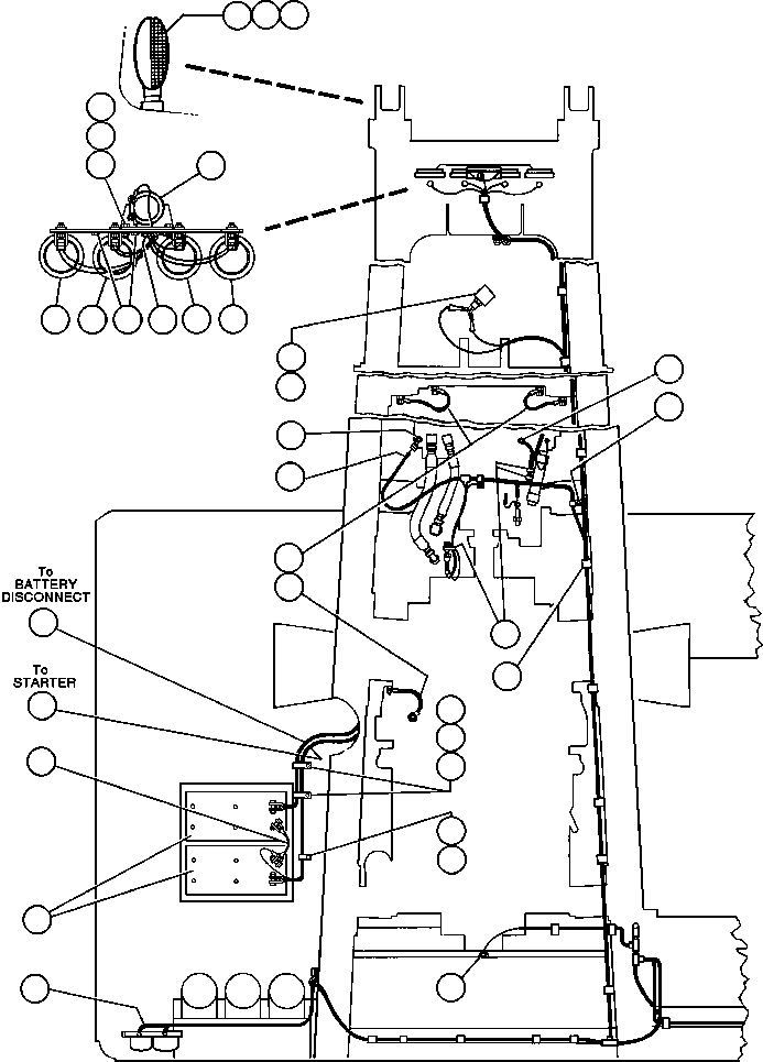 HARNESS, TRANSMISSION ED3934 KOMATSU